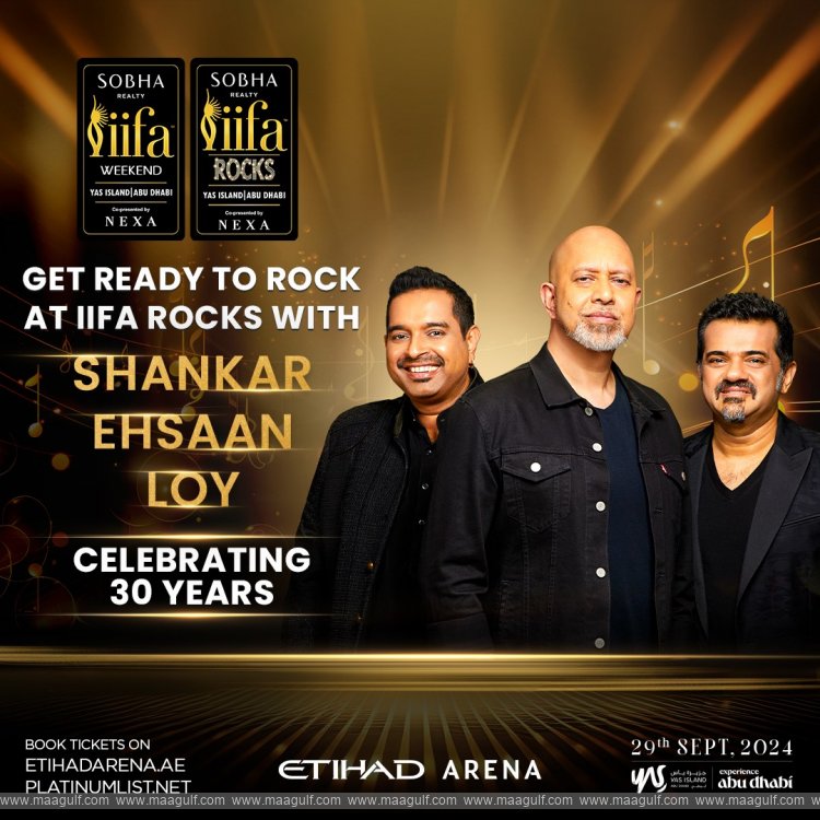 IIFA Rocks celebrates music and fashion, hosted by Siddhant Chaturvedi and Abhishek Banerjee.