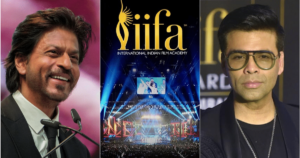 Shah Rukh Khan and Karan Johar co-host IIFA 2024 with Vicky Kaushal.