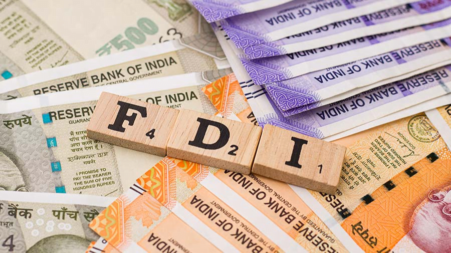 Increase of FDI inflow in India