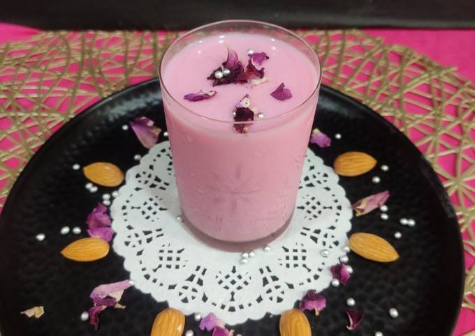 Almond Rose Milkshake