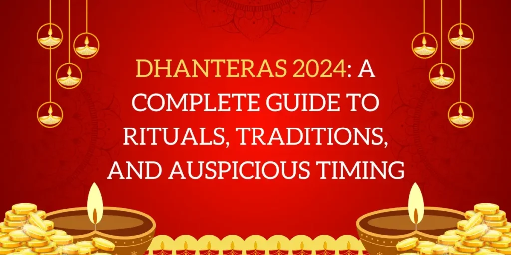 Auspicious buying times for purchases on Dhanteras in 2024.