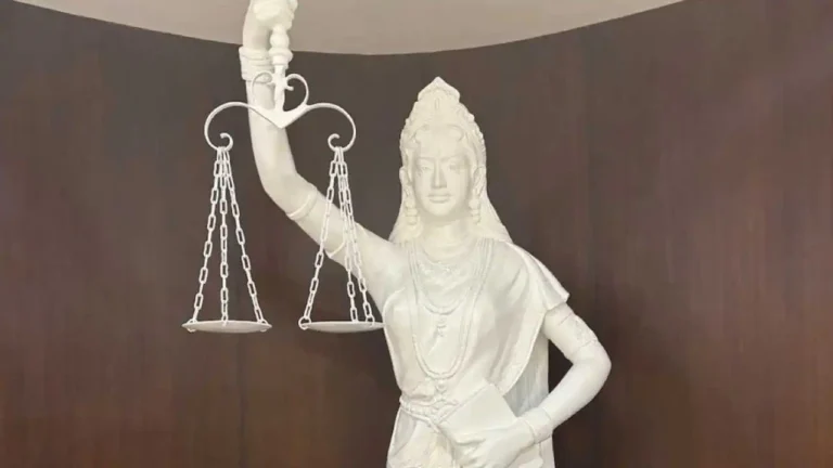 New Lady Justice Statue