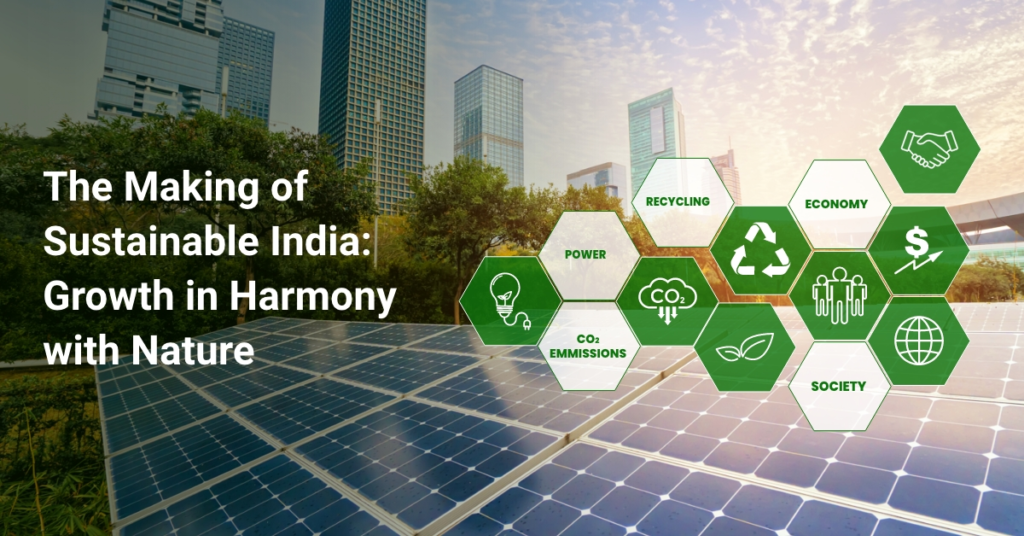 India’s potential to lead the global sustainability movement.