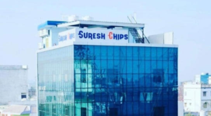 Suresh Chips and Semiconductor Pvt. Ltd. headquarters in Muzaffarpur, Bihar – a semiconductor company struggling with infrastructure challenges despite its high-tech aspirations.