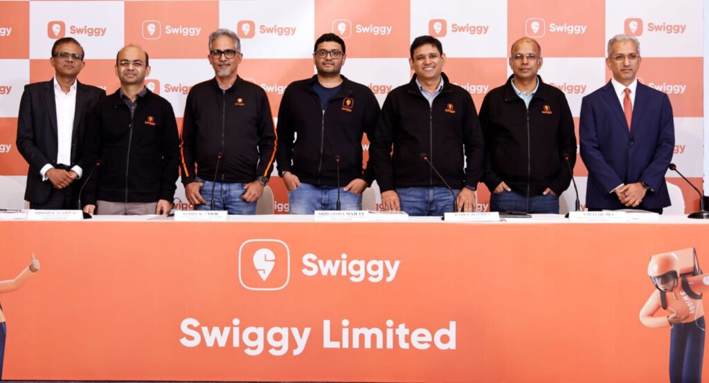 An overview of Swiggy’s growth strategy, detailing how it plans to allocate IPO funds to subsidiaries, tech upgrades, and brand marketing